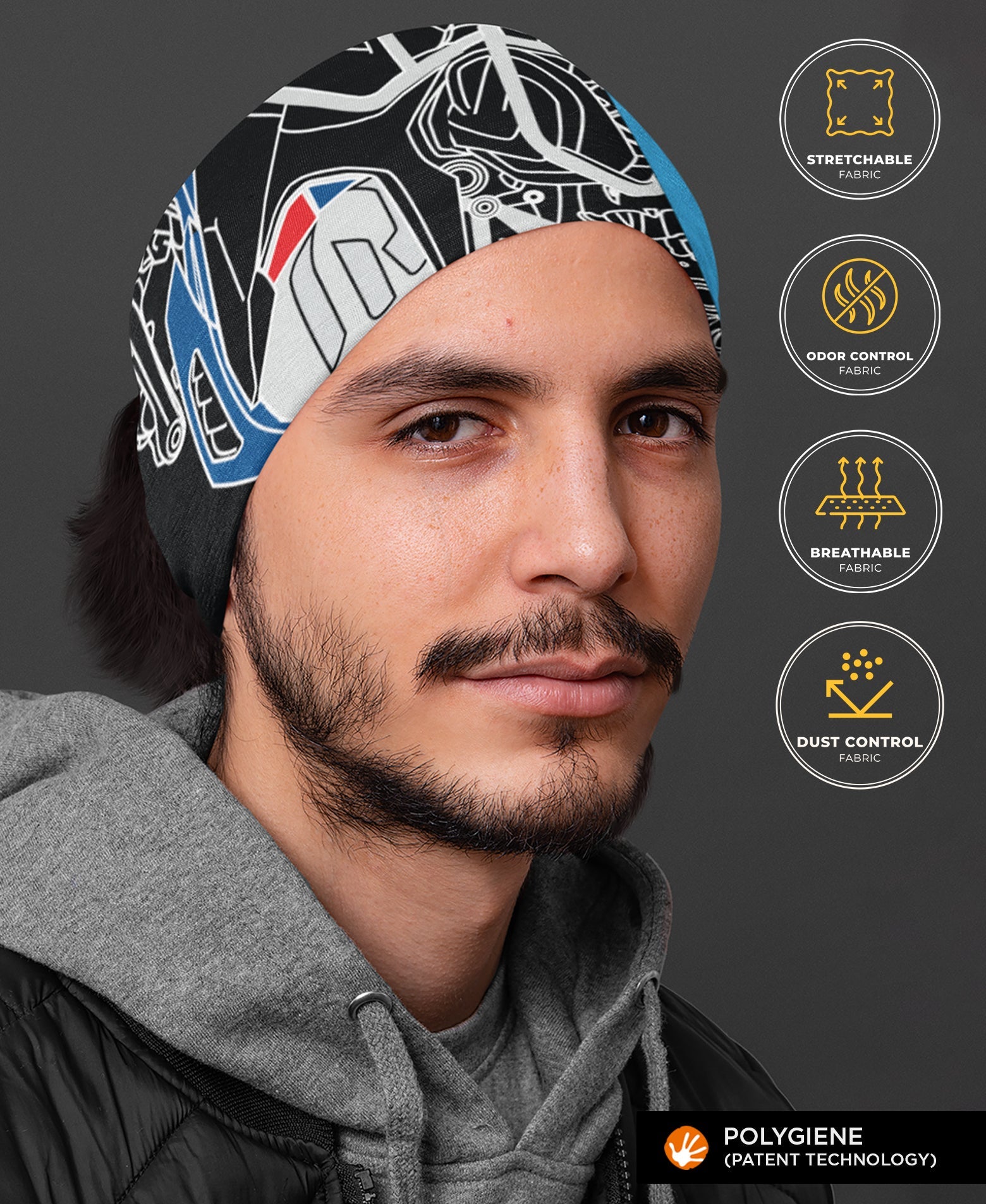 Motard Maniac and Off-Road Bandana Combo