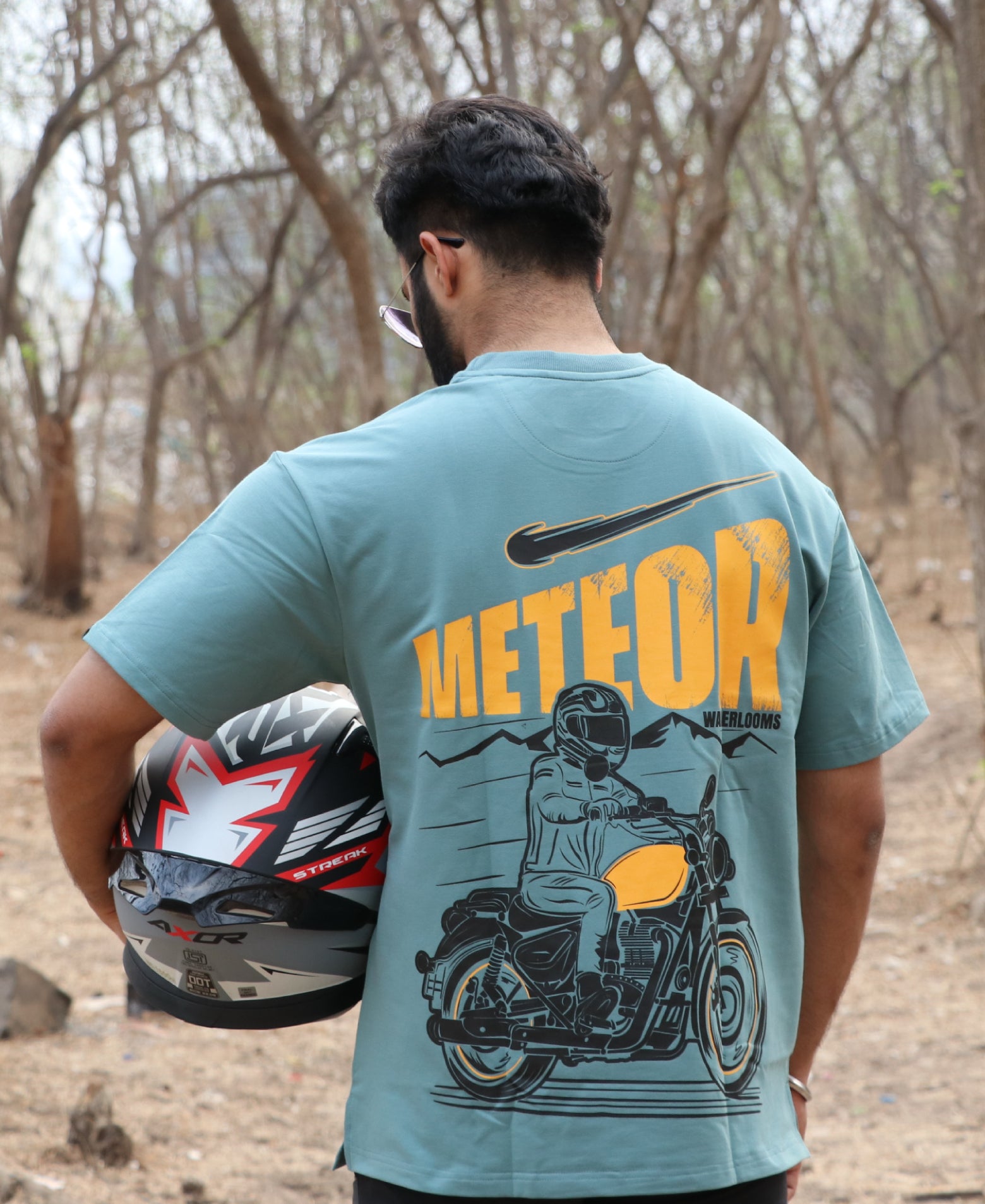 Meteor Oversized T- Shirt