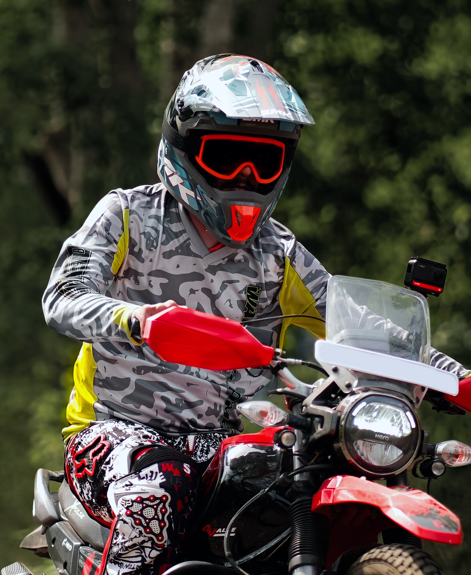 Zesty Camo Riding Jersey