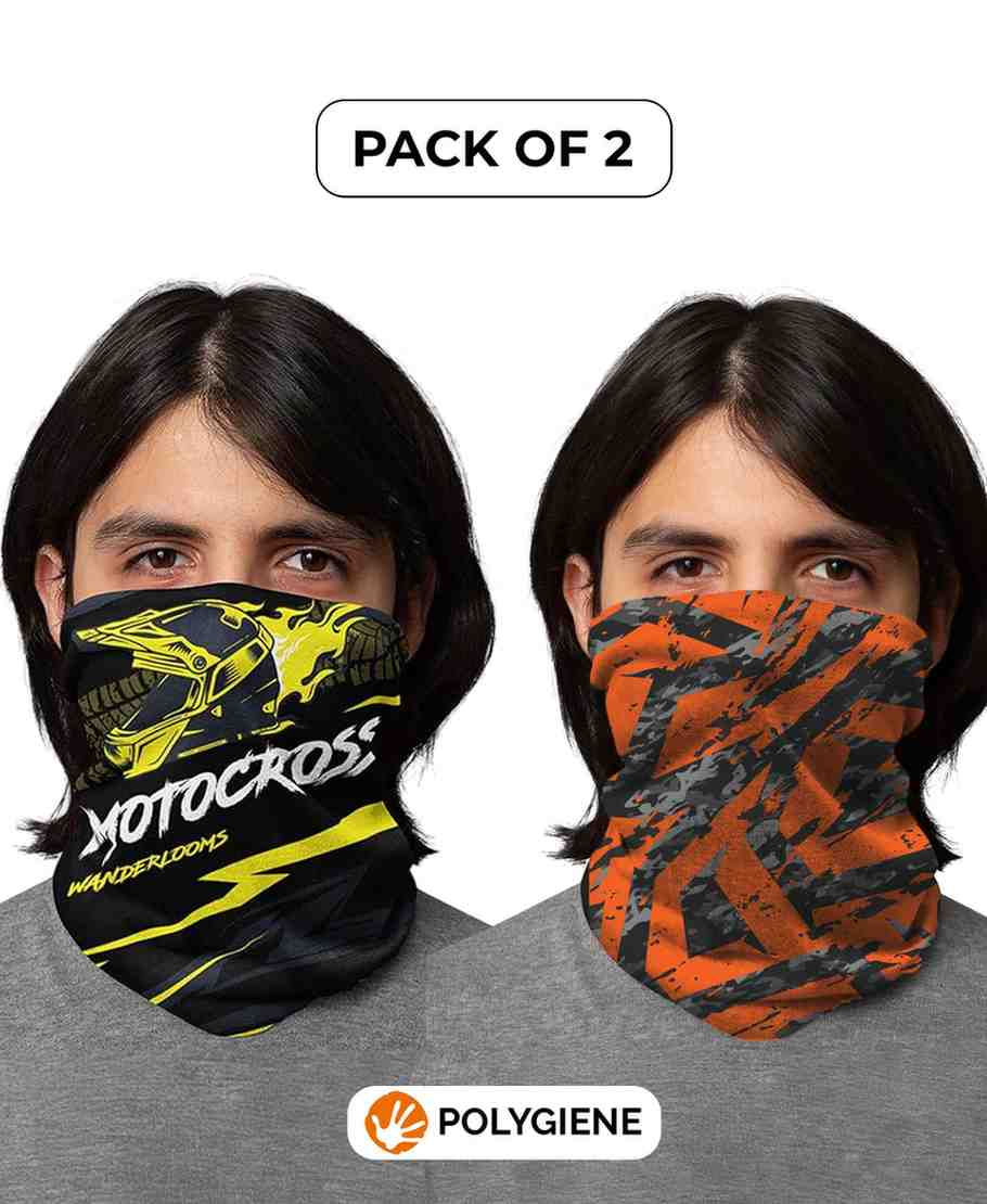 Wild Ride and Motocross Bandana Combo