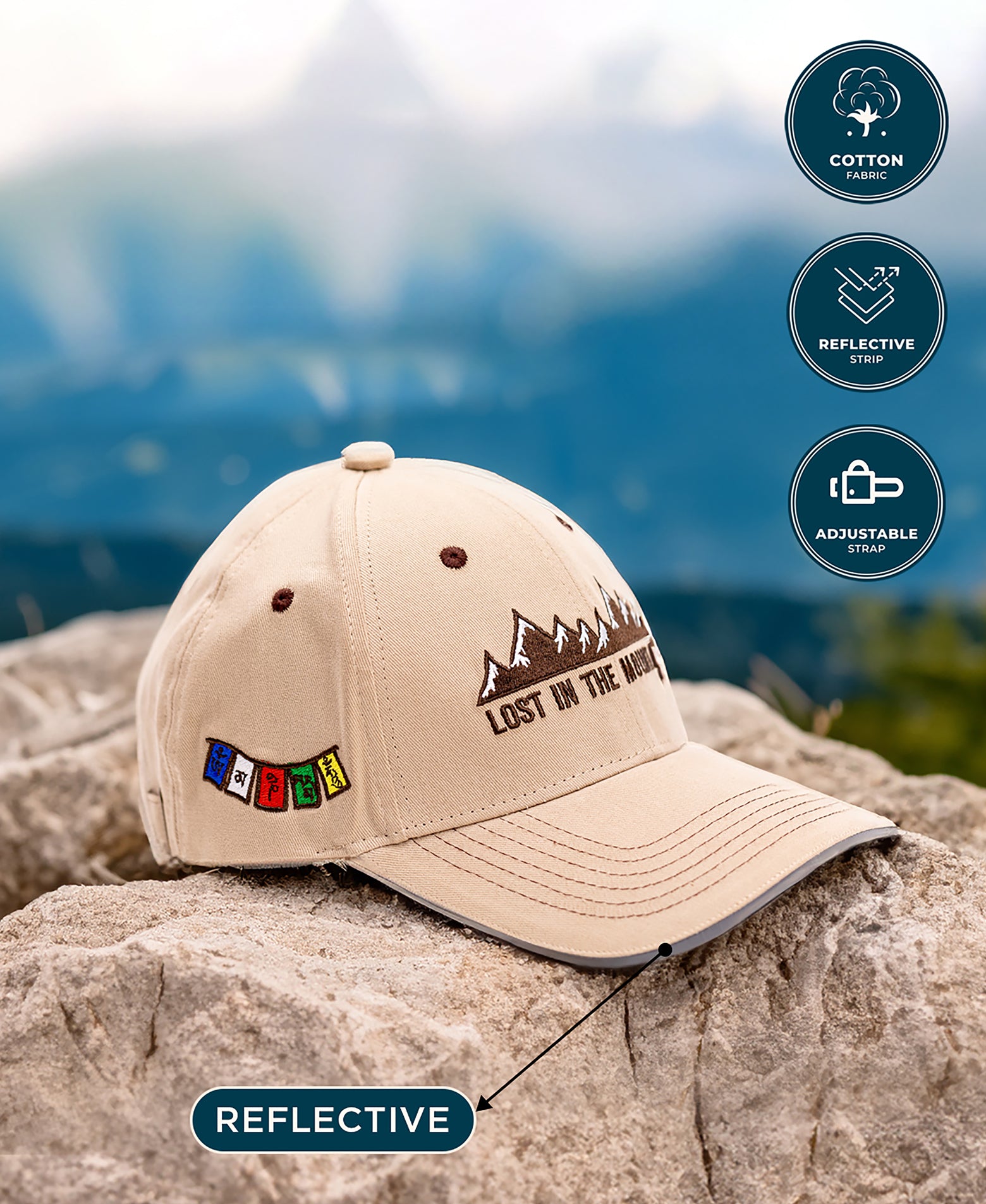 Himalayan Jersey and Ladakh Peak Cap Combo