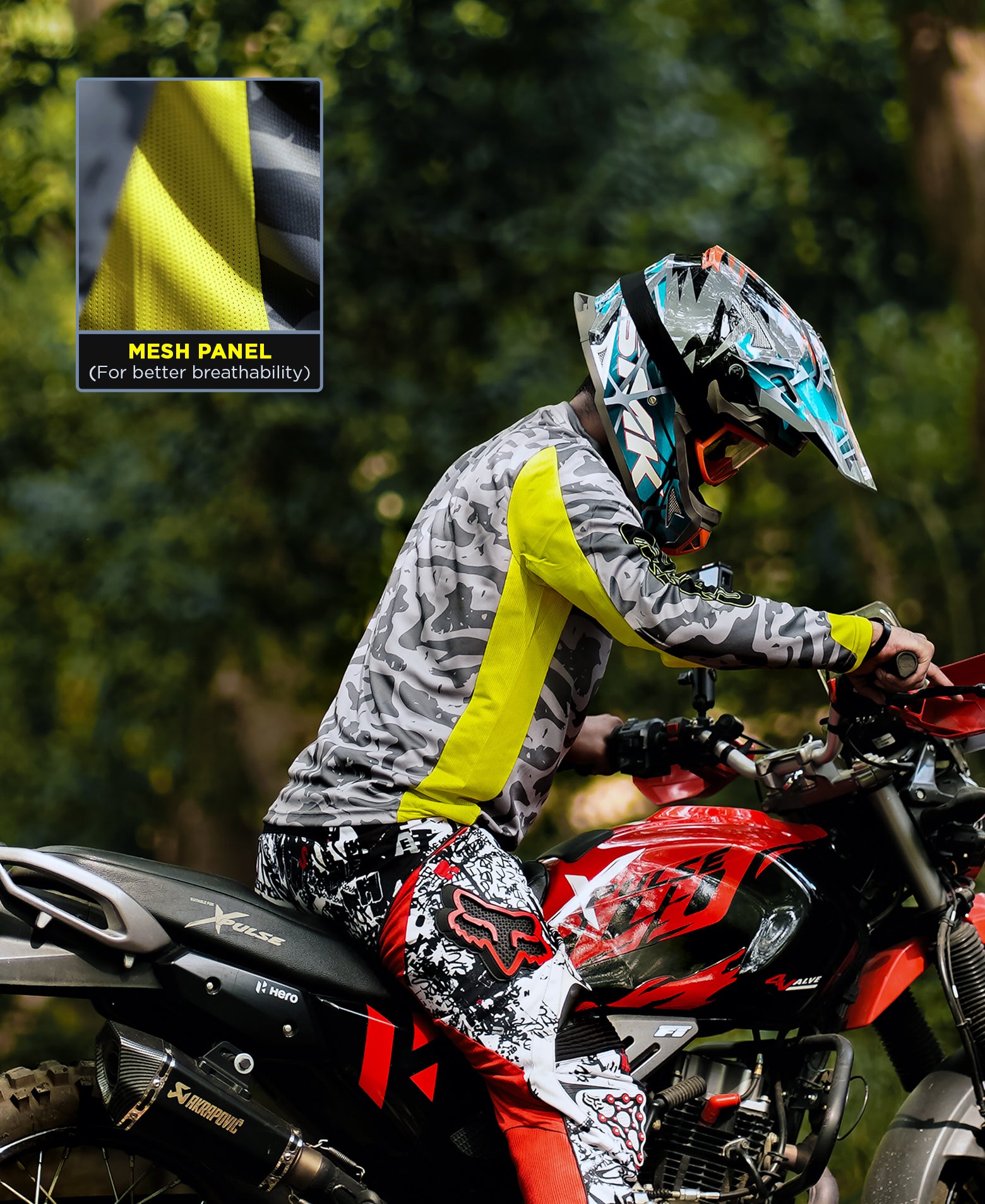 Zesty Camo Riding Jersey