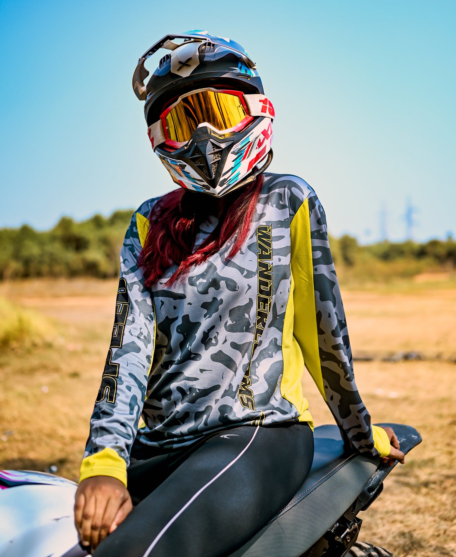 Zesty Camo Riding Jersey