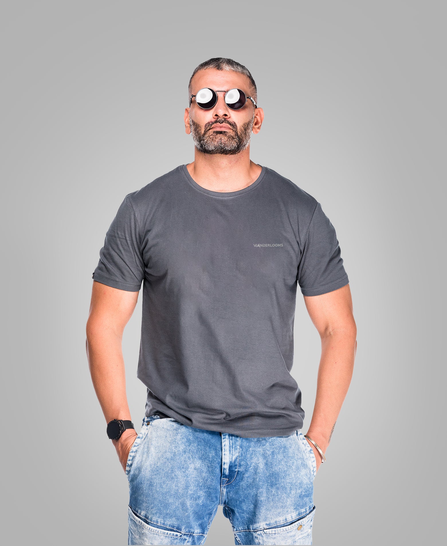 Road Grey T- Shirt