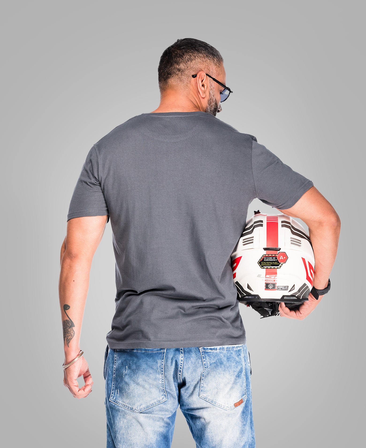 Road Grey T- Shirt