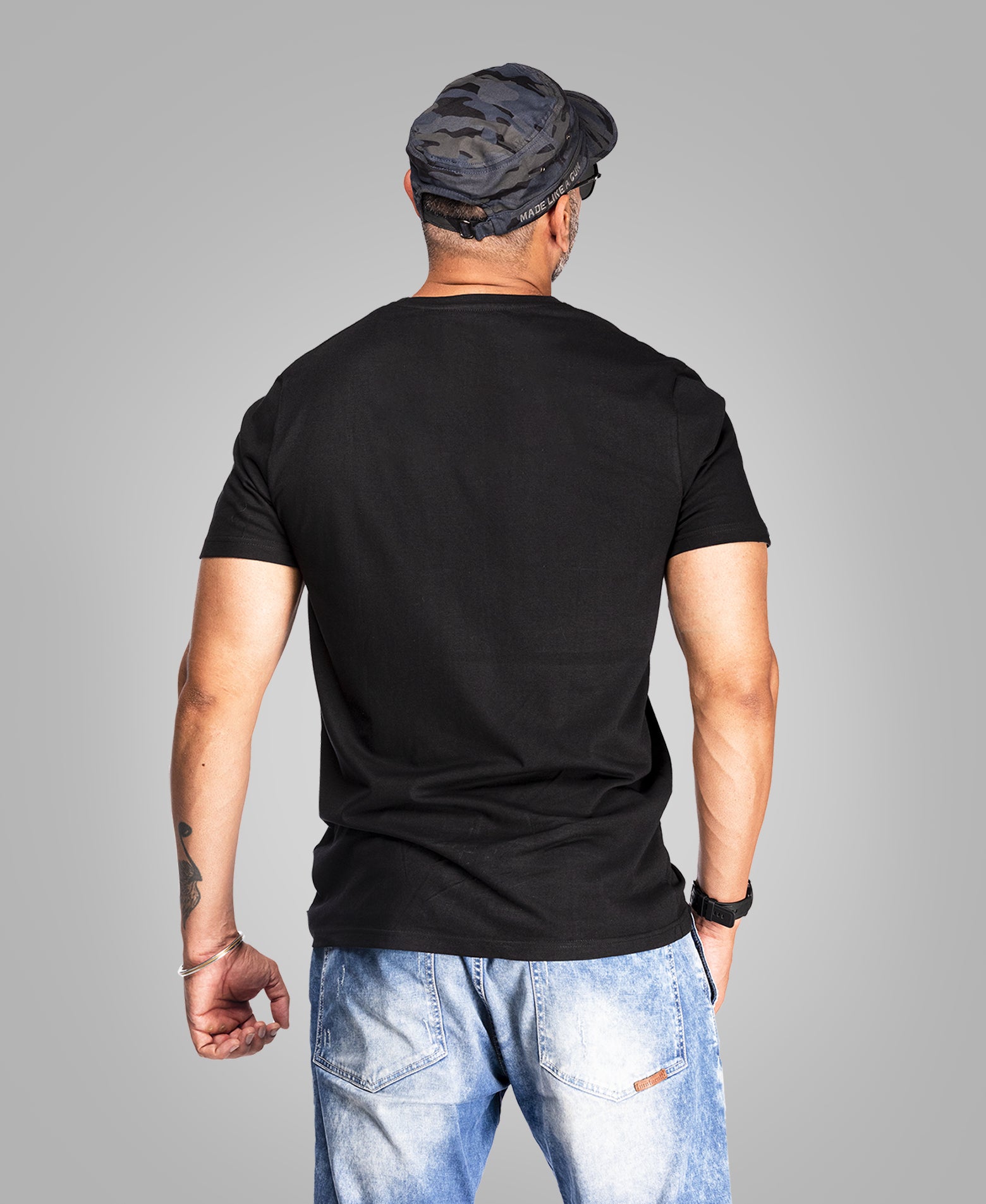 Rider Black T- Shirt