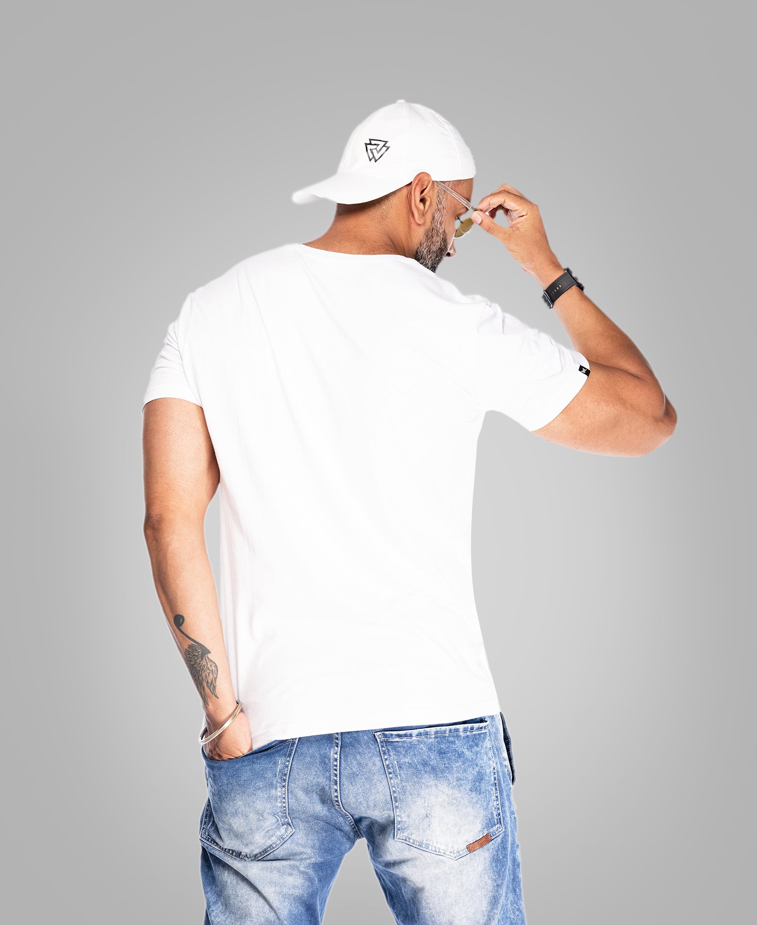 Desert White T- Shirt