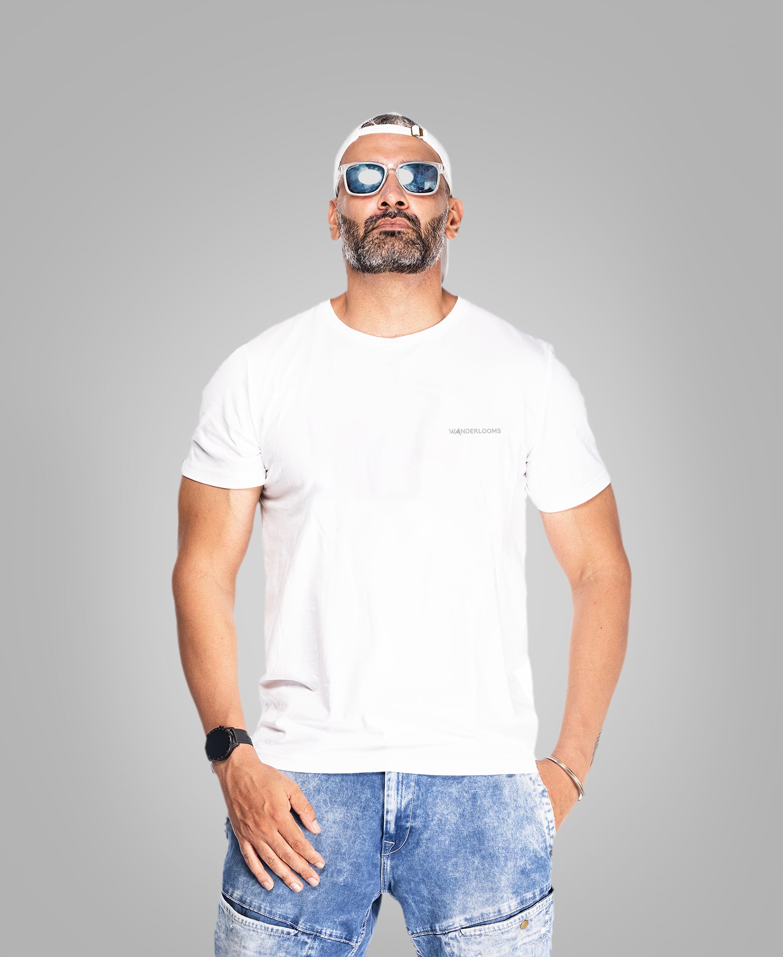 Desert White T- Shirt