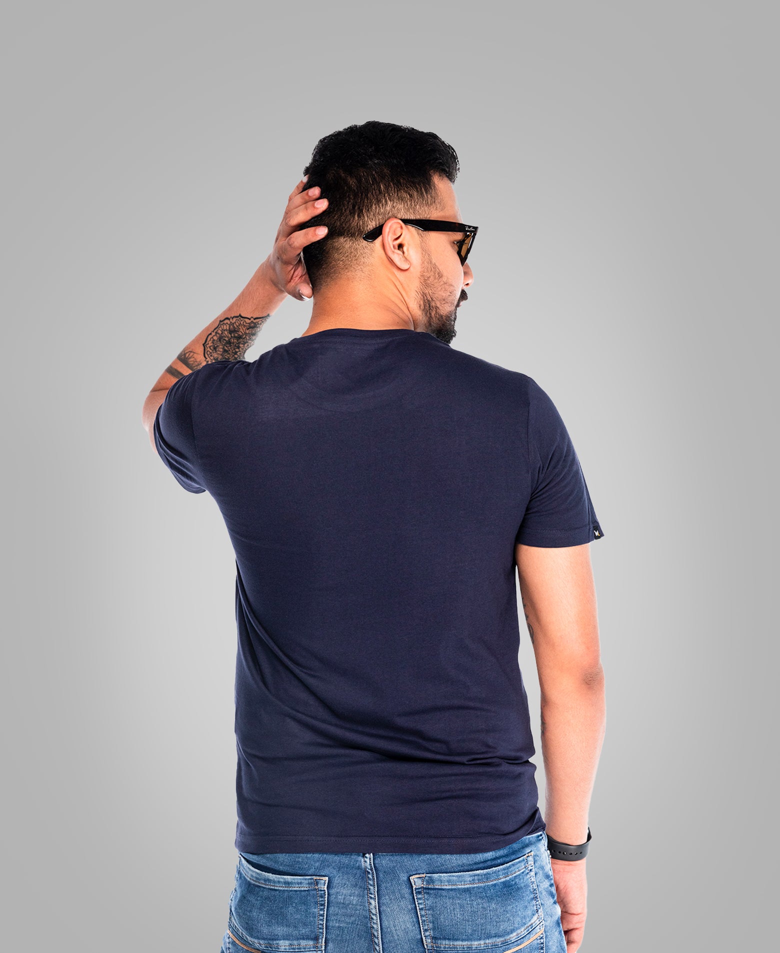 Navy Blue T- Shirt