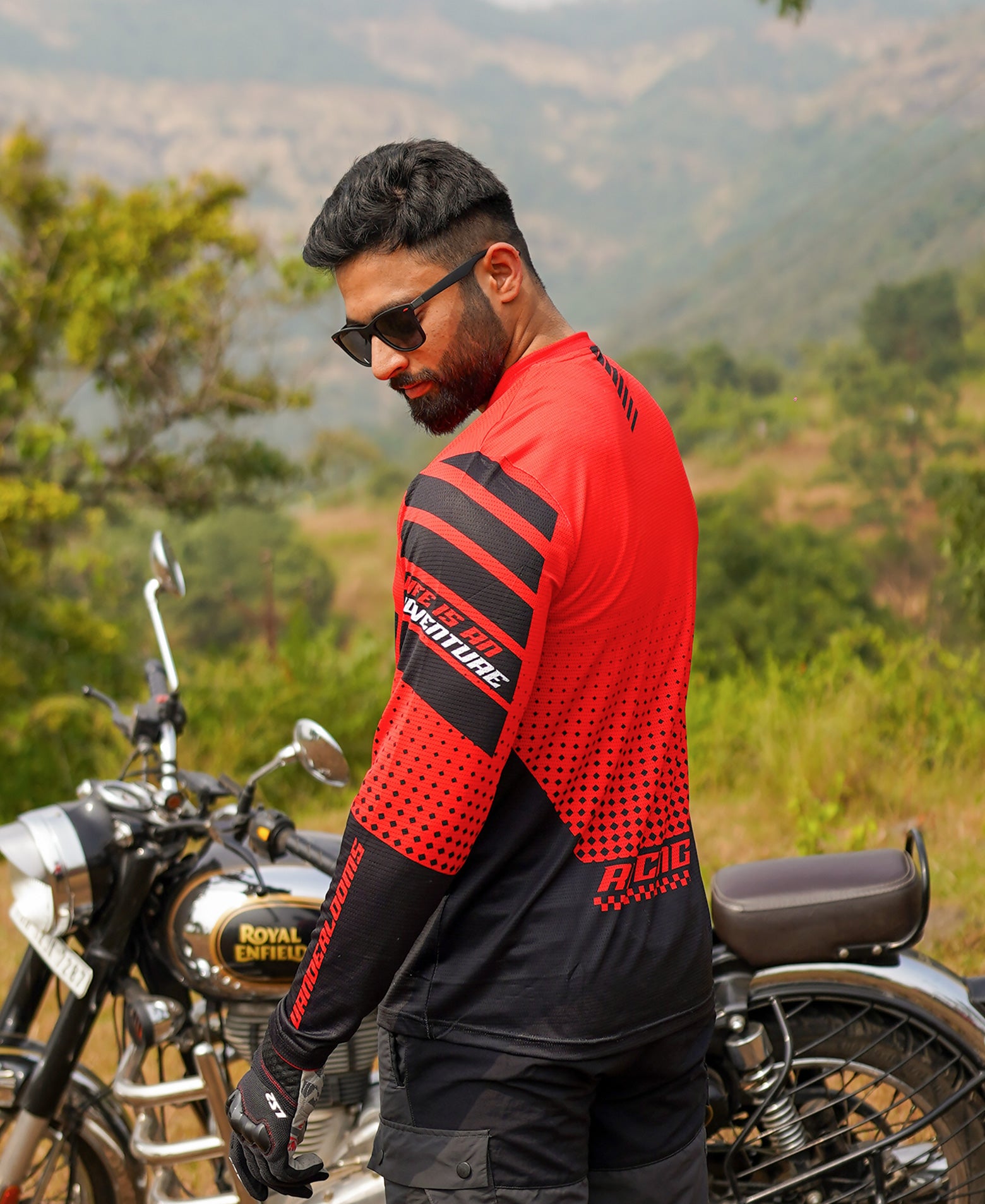 Redline Racer Riding Jersey