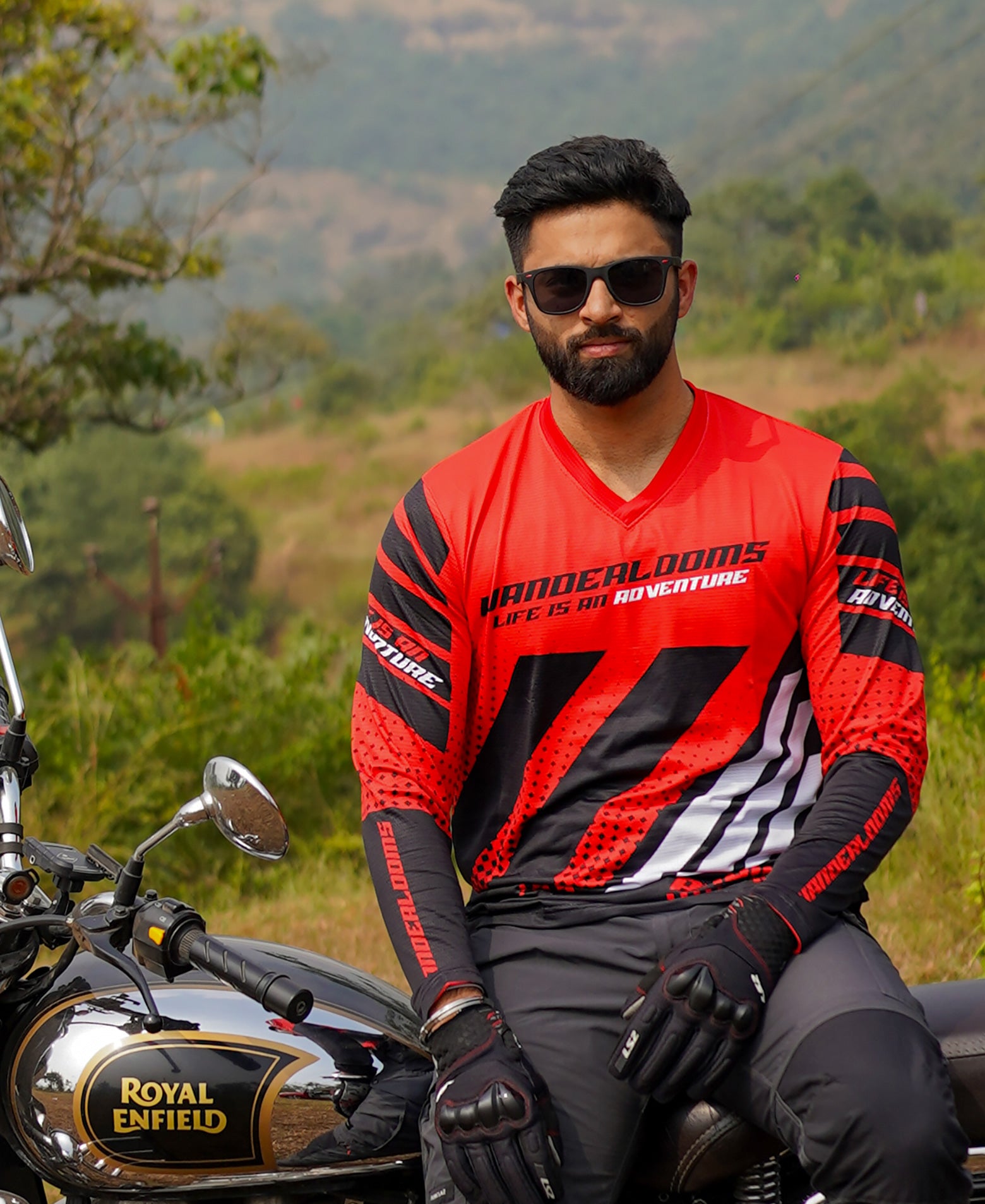 Redline Racer Riding Jersey