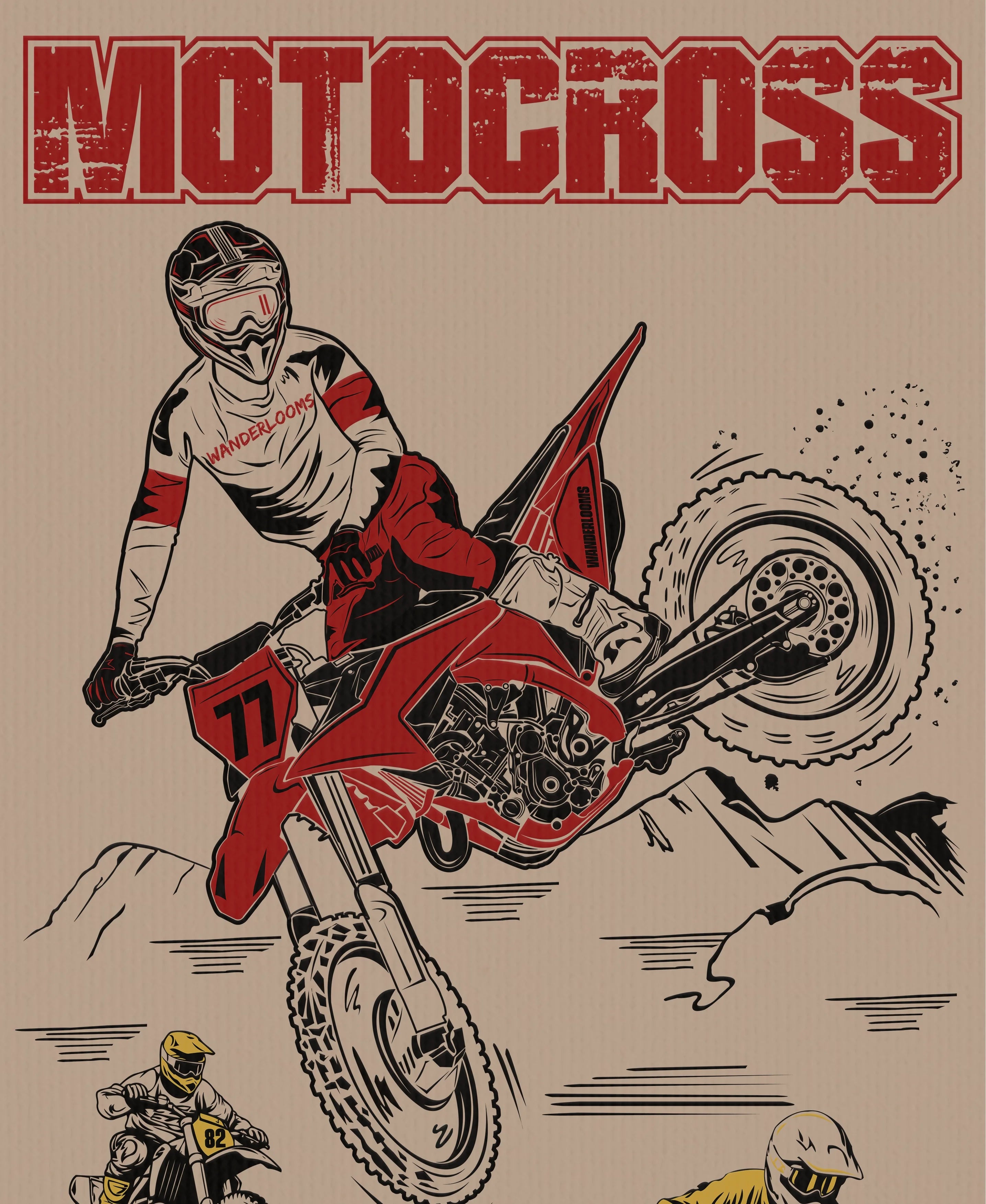 MotoRush Oversized T-Shirt