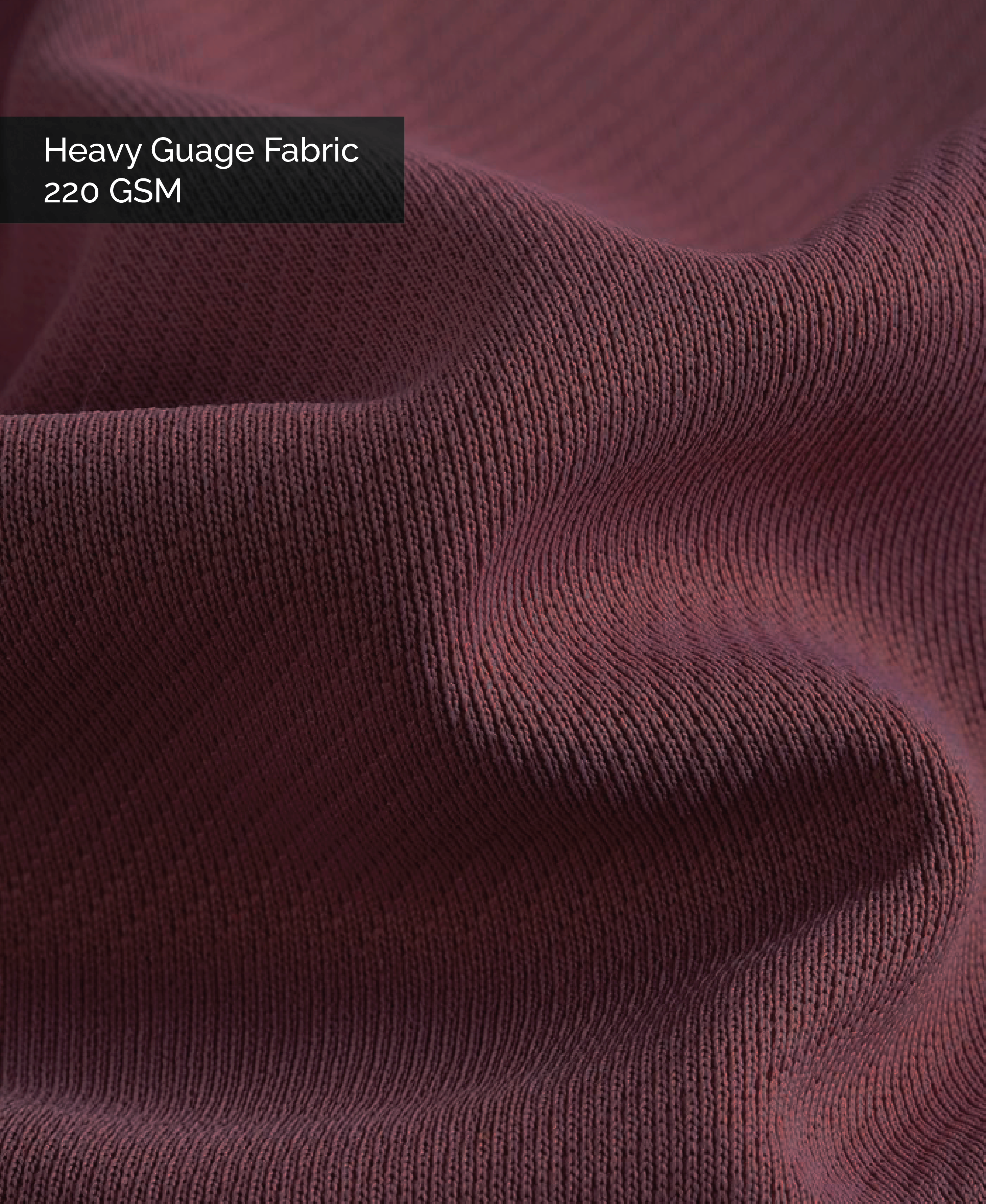 Wander Oversized T-Shirt (Burgundy)
