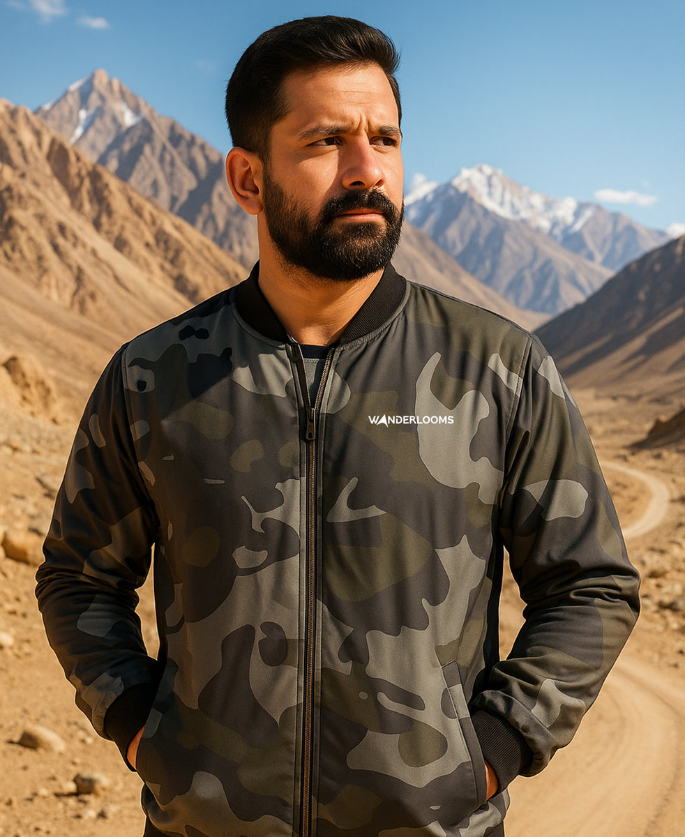 Camo Trail Reversible Jacket – WANDERLOOMS