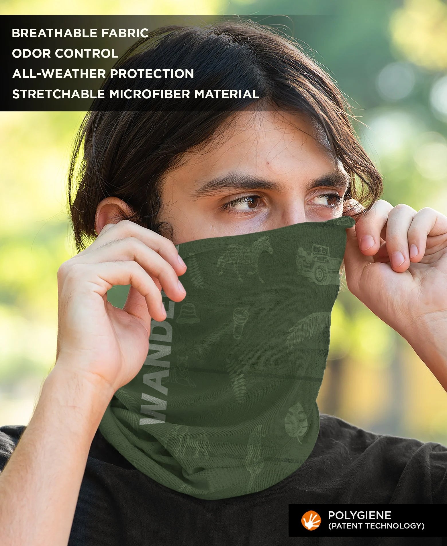 Wander Wild Reflective Bandana