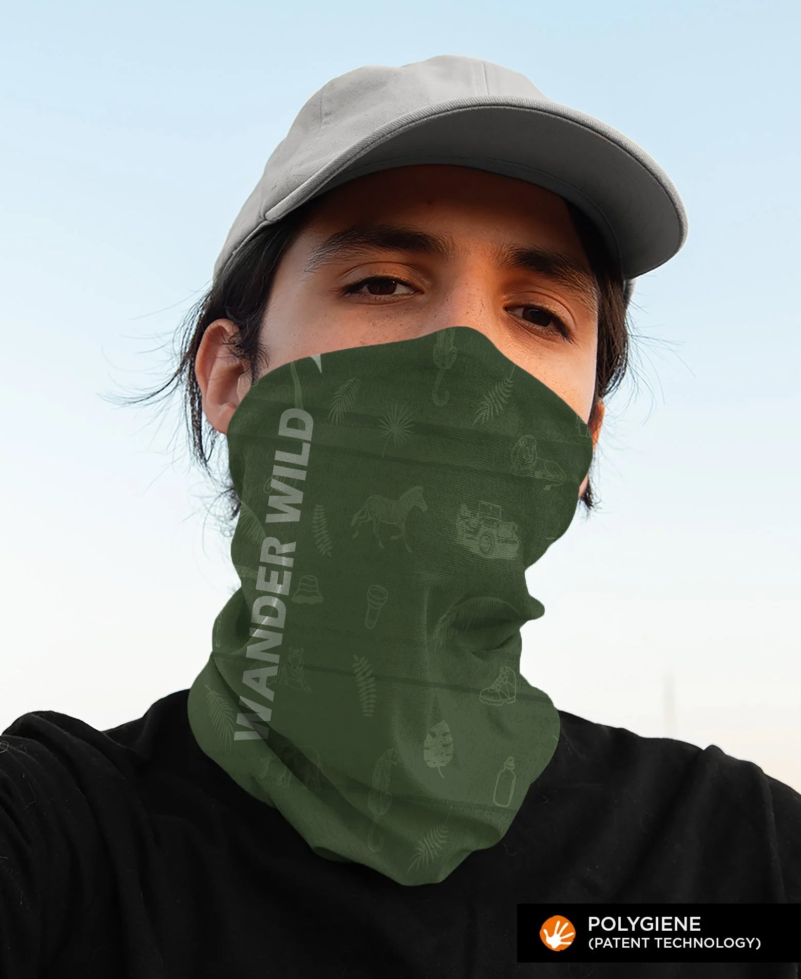 Wander Wild Reflective Bandana