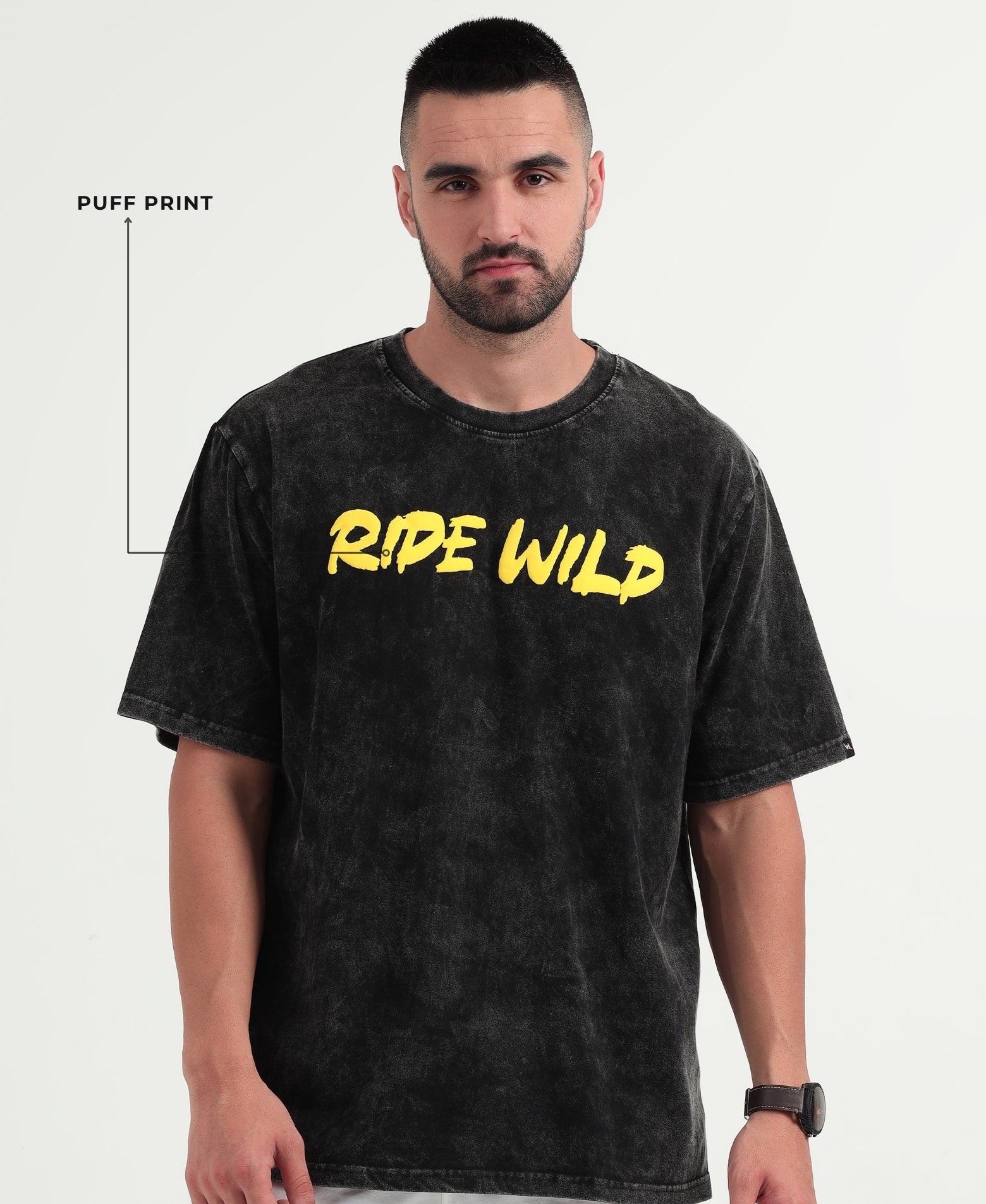 Ride Wild Oversized T-Shirt (stone washed)