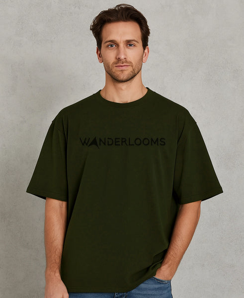 Wander Oversized T-Shirt (Olive)
