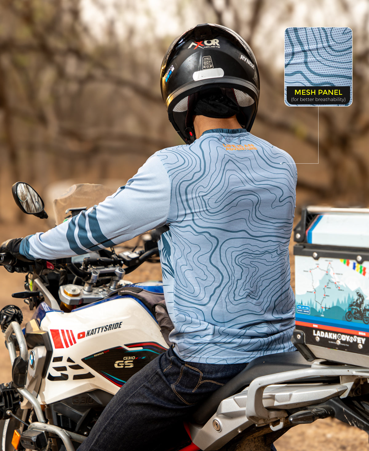 MotoMap Riding Jersey – WANDERLOOMS