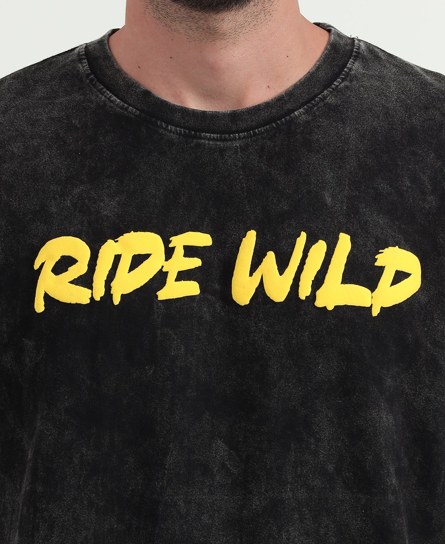 Ride Wild Oversized T-Shirt (stone washed)