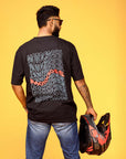 Motocross Glow In The Dark Oversized T-Shirt