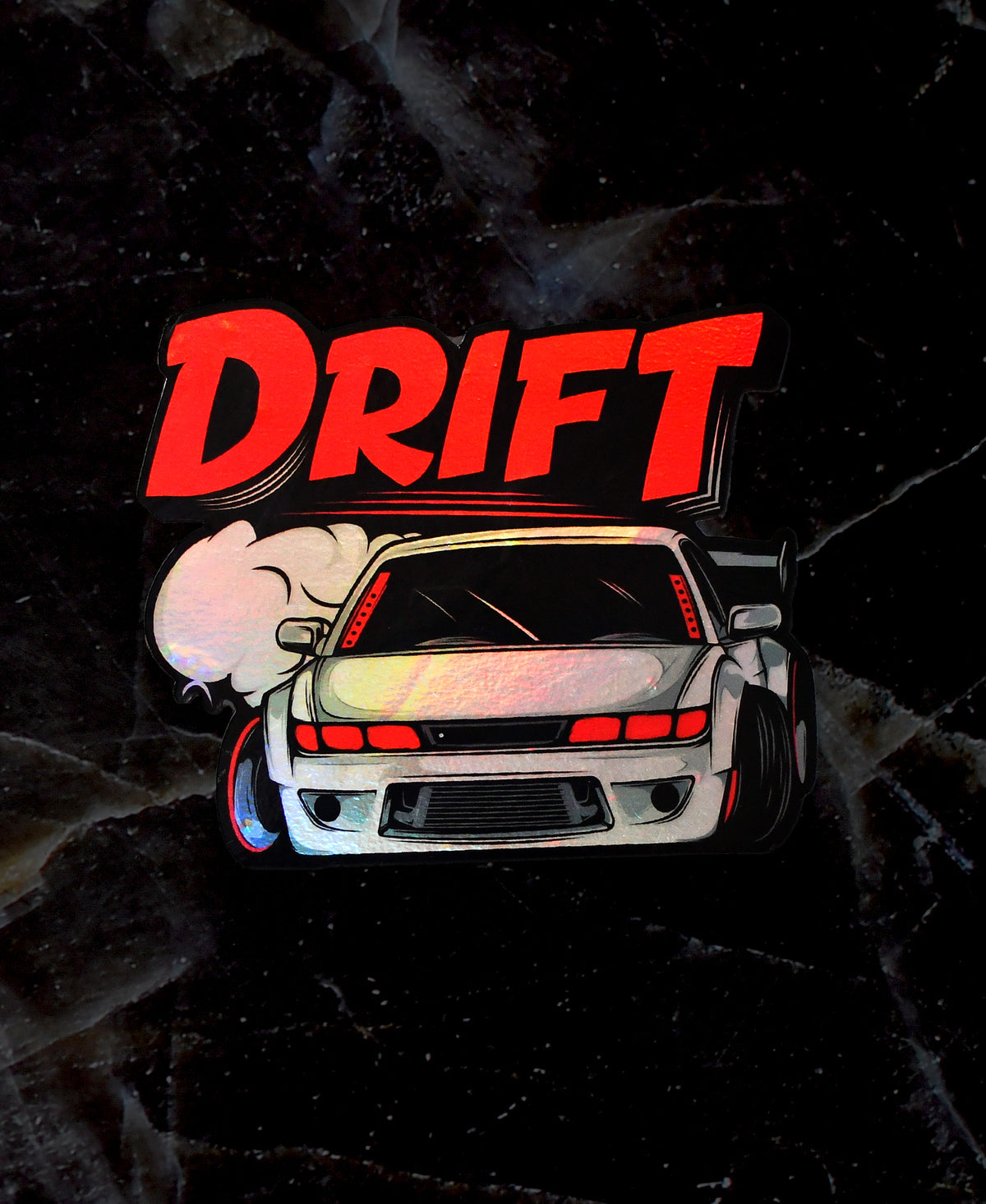 Drift Holographic Sticker – WANDERLOOMS