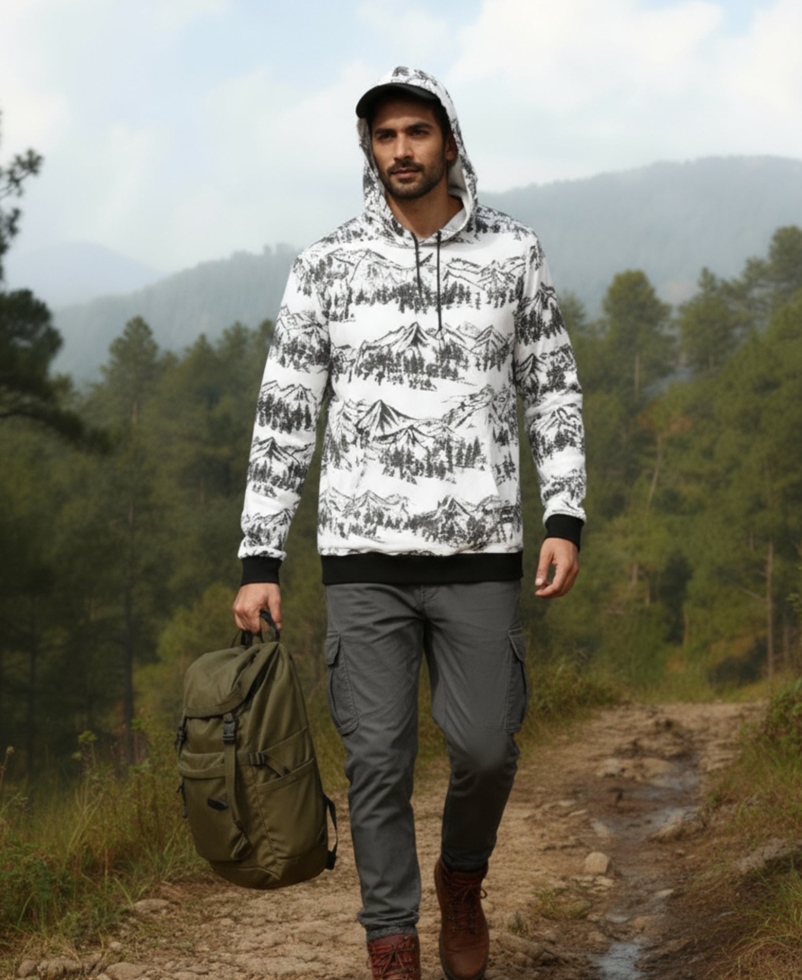 Forest Peaks Hoodie – WANDERLOOMS