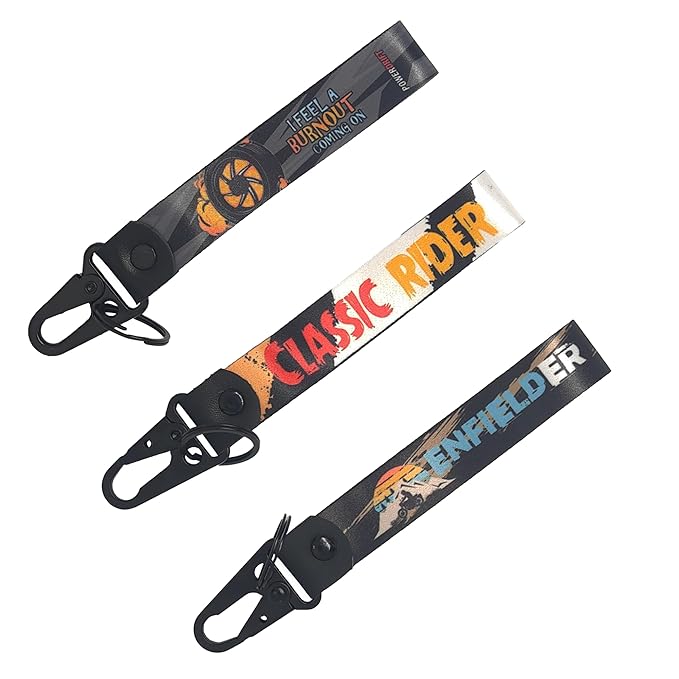 Three-Wheel Warrior Keytags Set