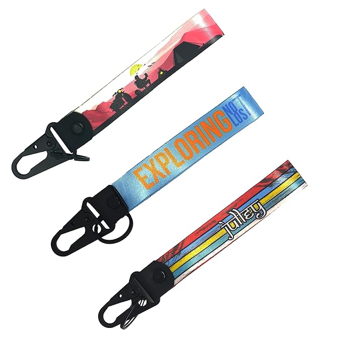 Biker Trio Keytags