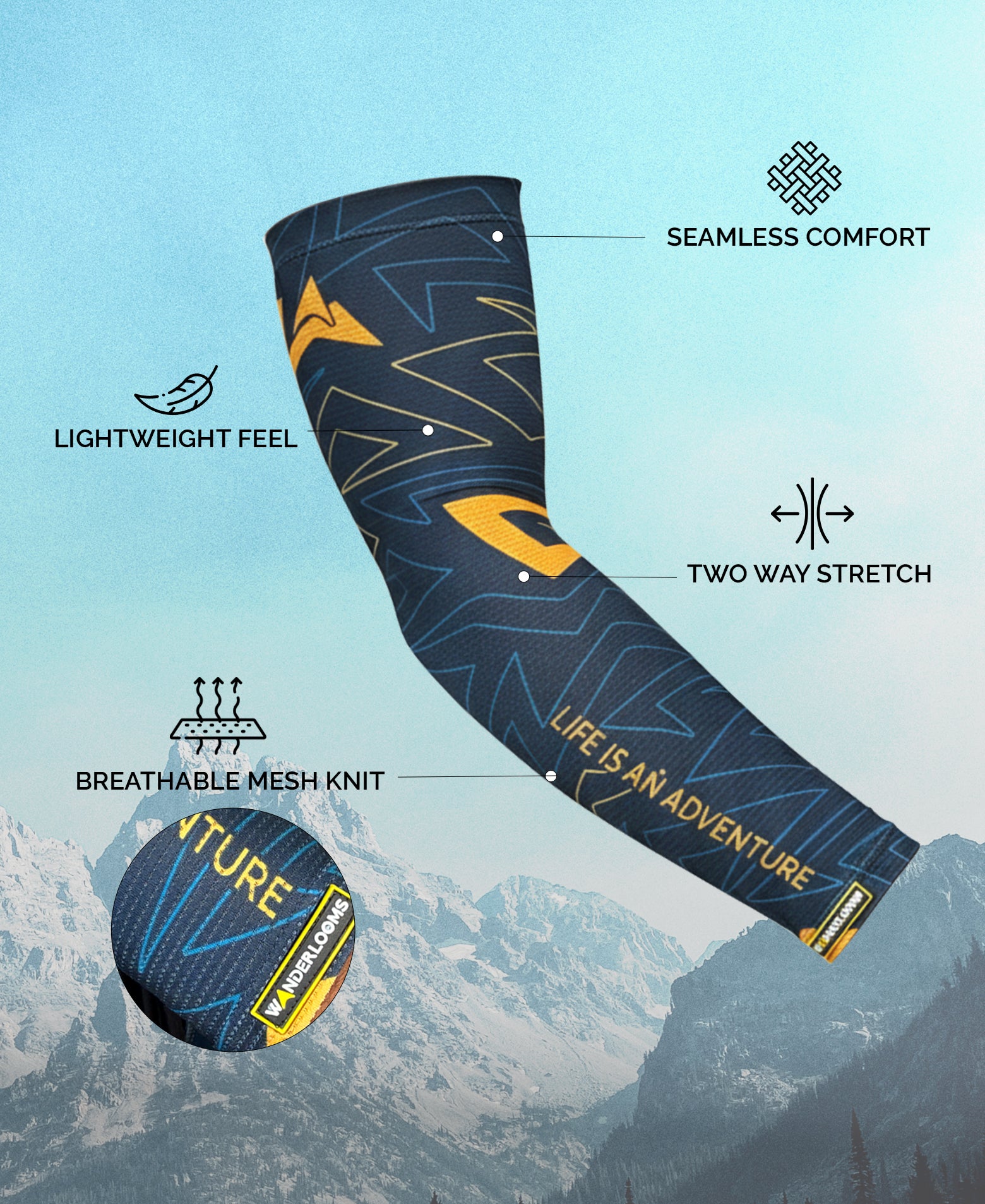 Throttle Ridge Arm Sleeves