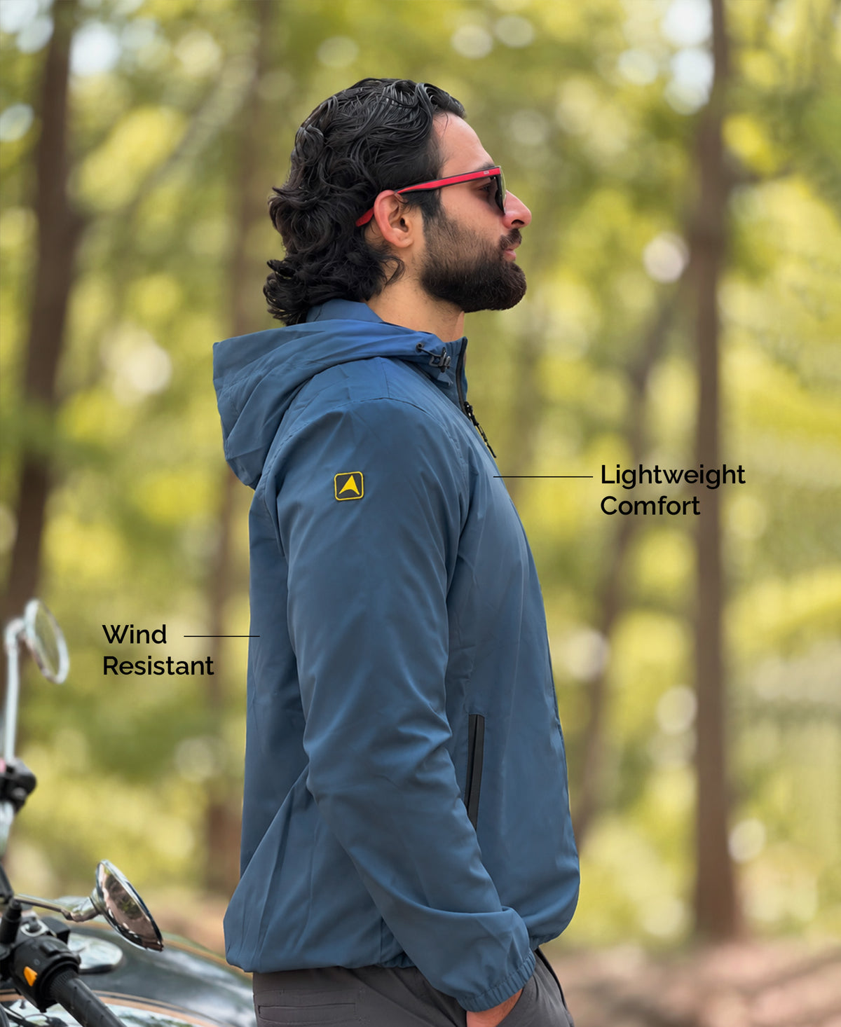 Odyssey Windcheater -Storm Blue