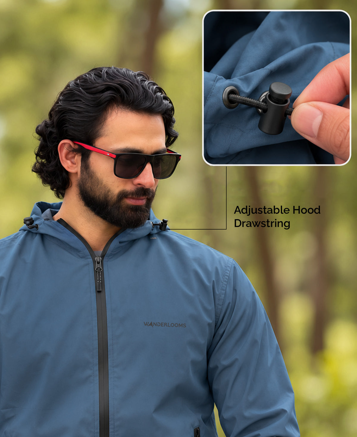 Odyssey Windcheater -Storm Blue