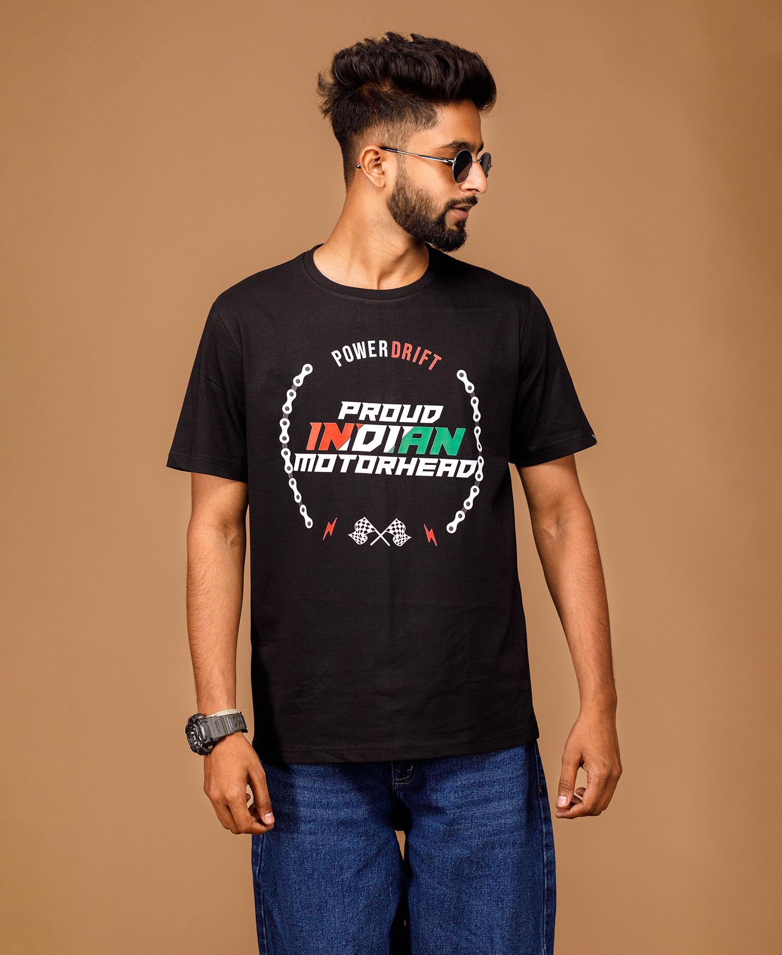 Proud Indian Motorhead Powerdrift T-Shirt