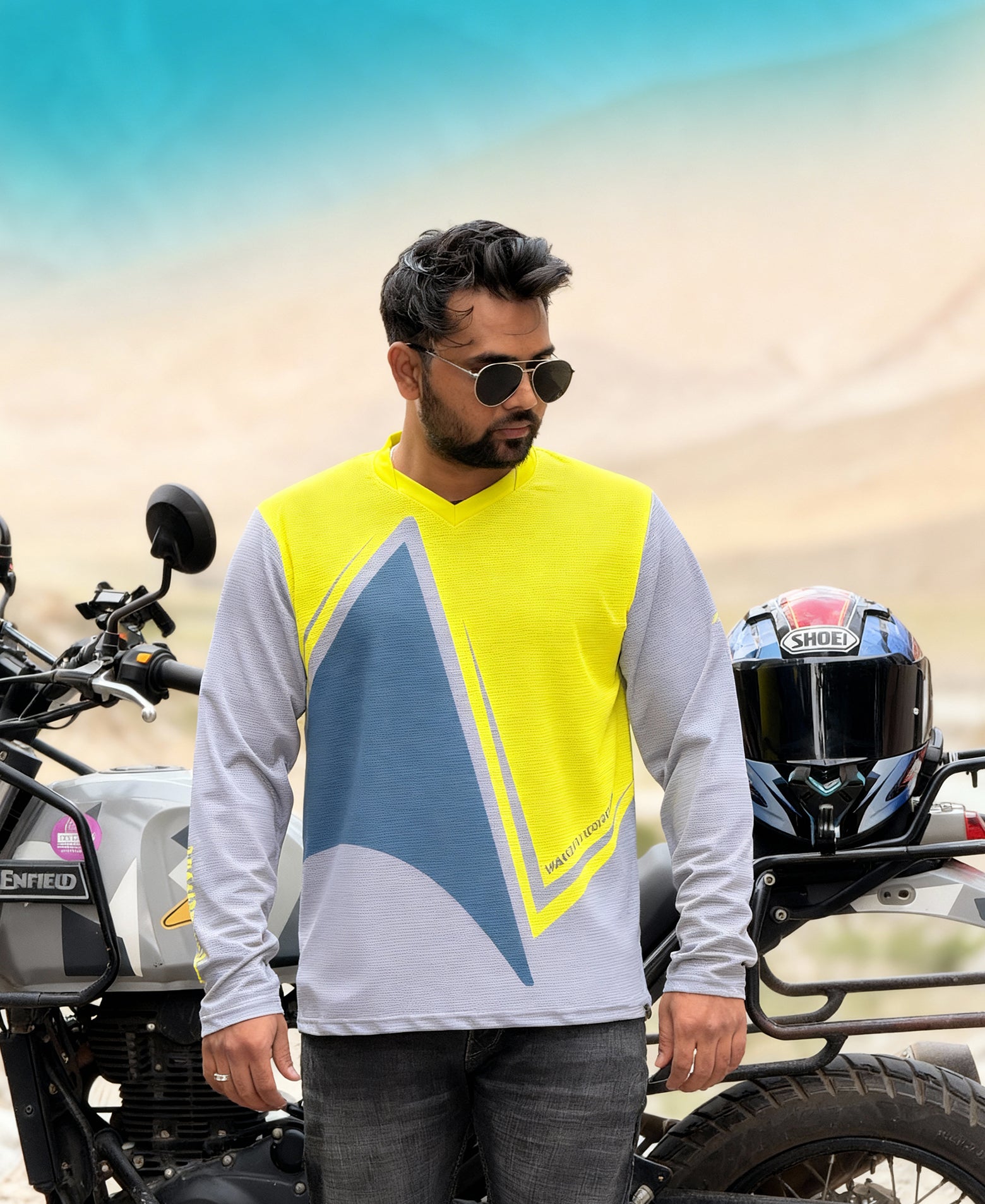 Nomad Riding Jersey (Yellow)