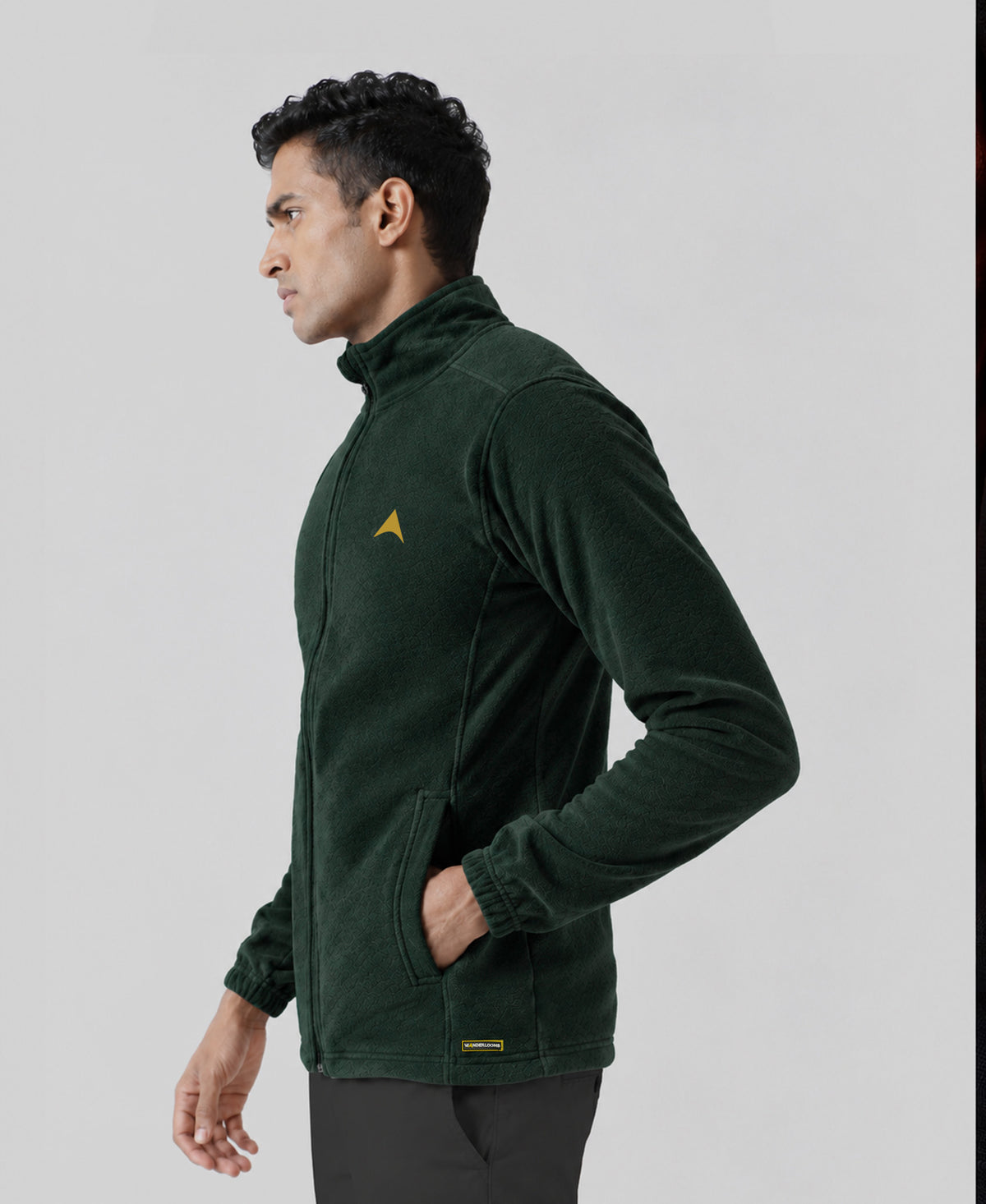 Wander fleece jacket - Trail Olive