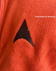 Wander fleece jacket - Campfire orange