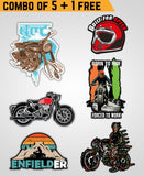 Born to Ride Sticker Combo
