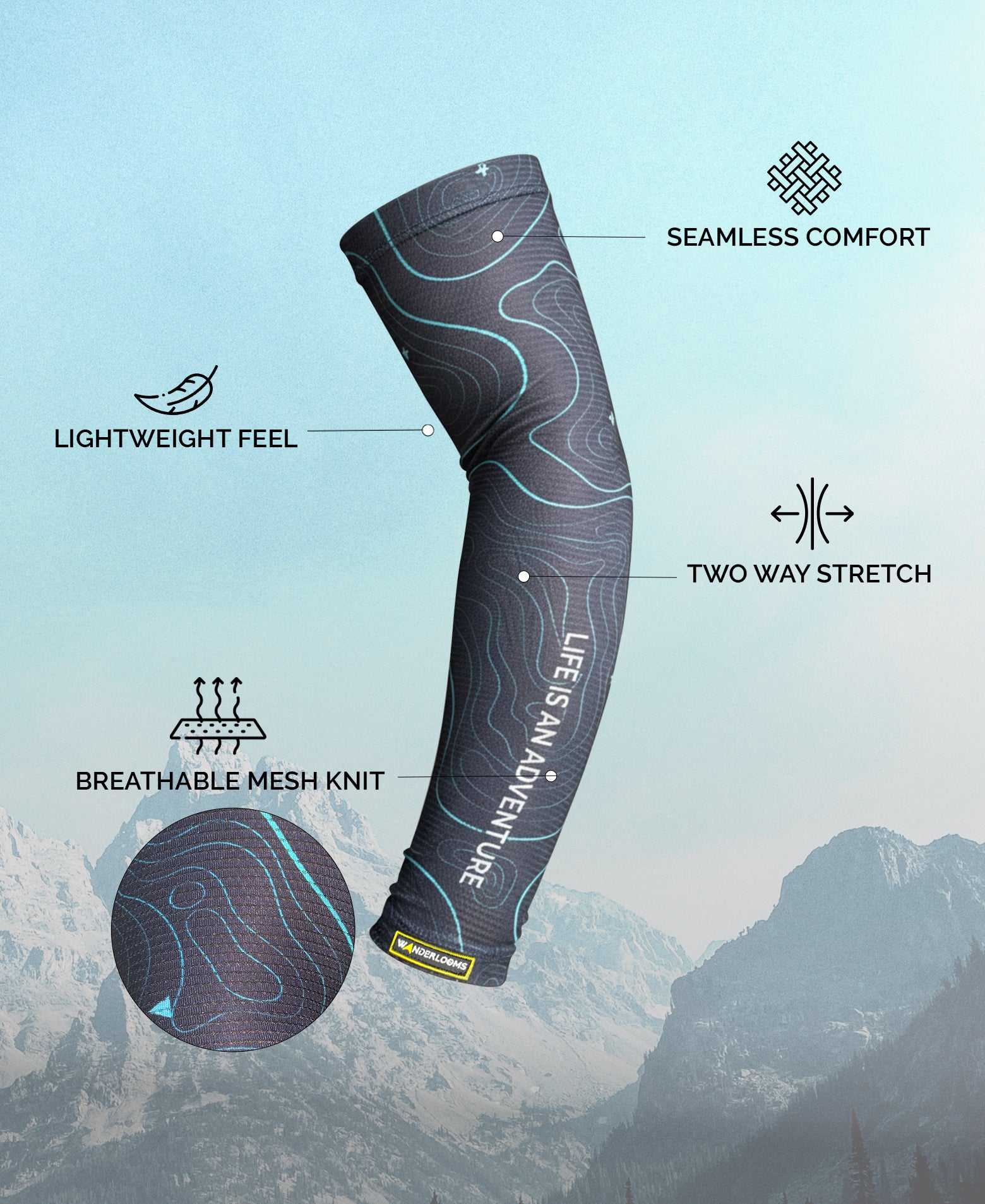 Summit Track Arm Sleeves