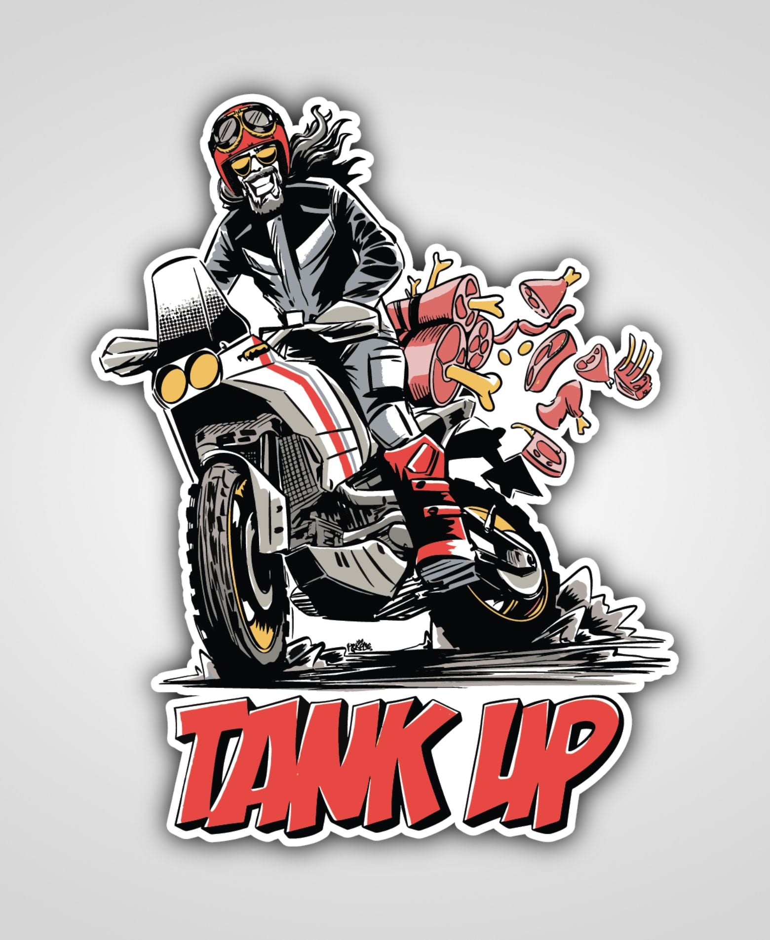Tank up Vol-3 Sticker