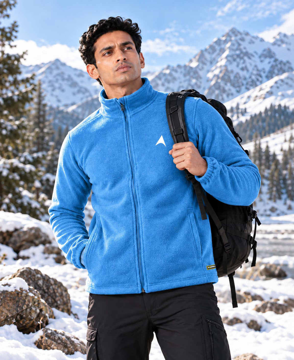 Wander fleece jacket - North blue