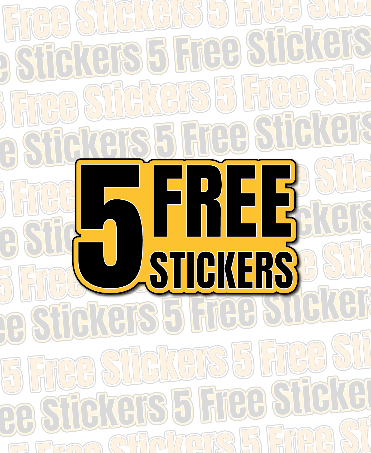 5 Stickers