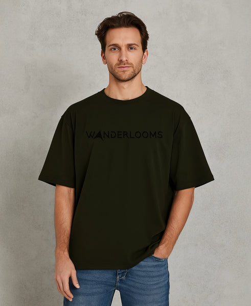 Wander Oversized T-Shirt (Olive)
