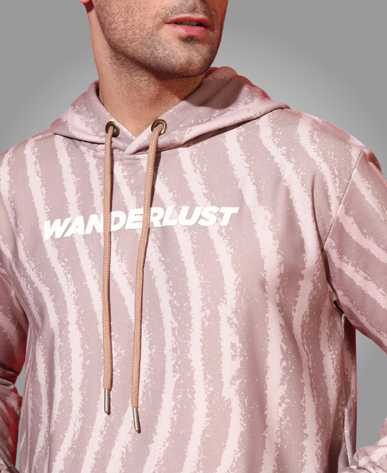 Wanderlust Allover Print Hoodie