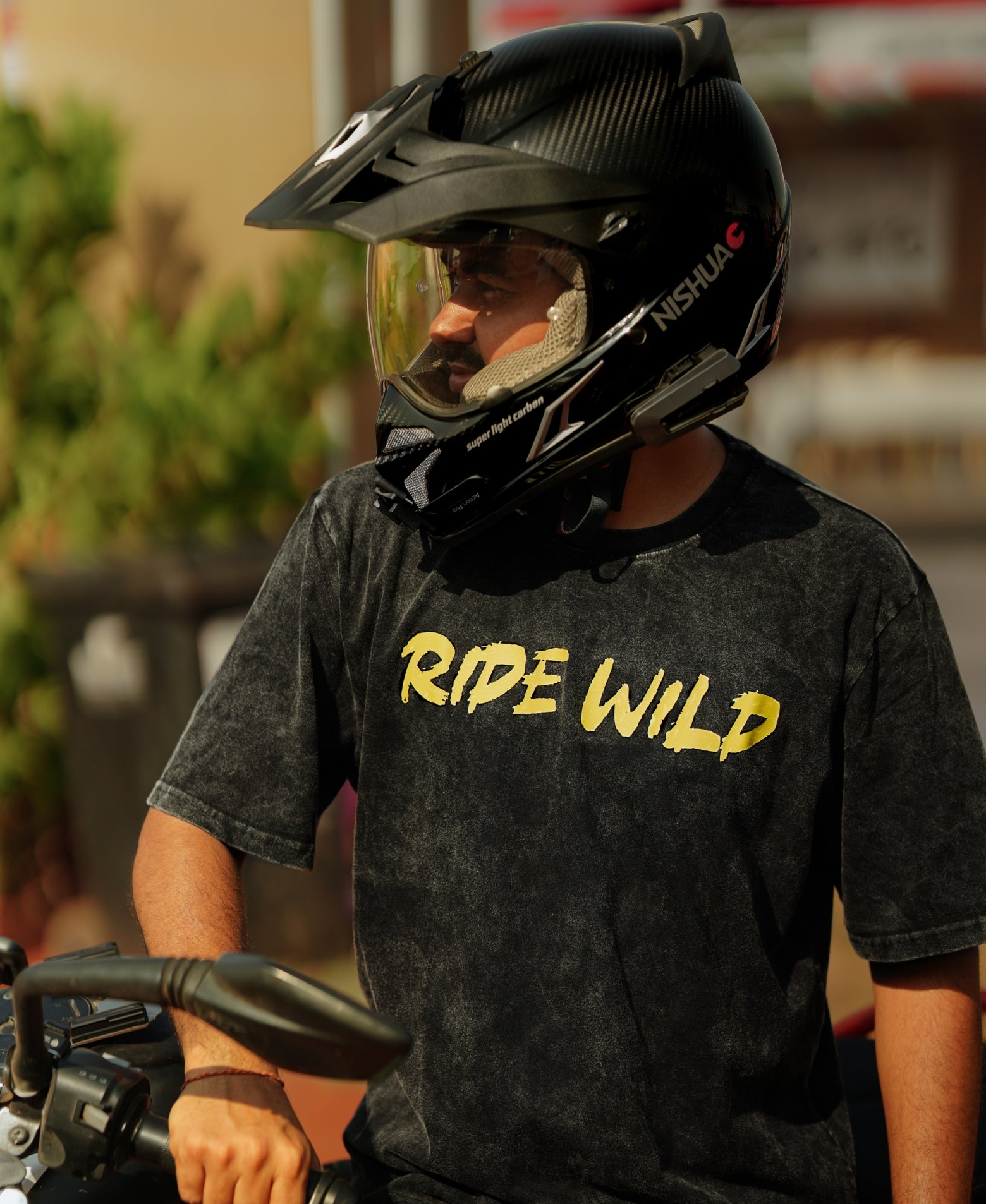 Ride Wild Oversized T-Shirt (stone washed)