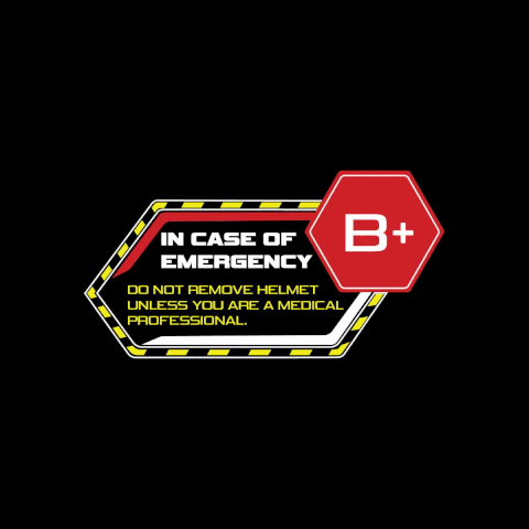 Wanderlooms B+ Reflective Sticker | Adventure Stickers