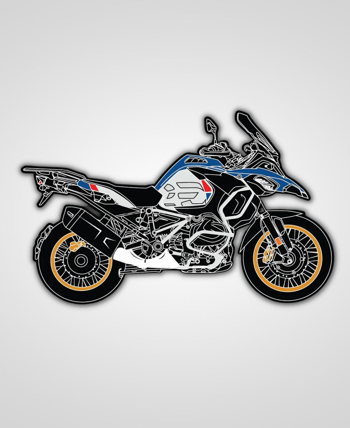 Wanderlooms Gelände Sport (GS) Sticker | Adventure Stickers