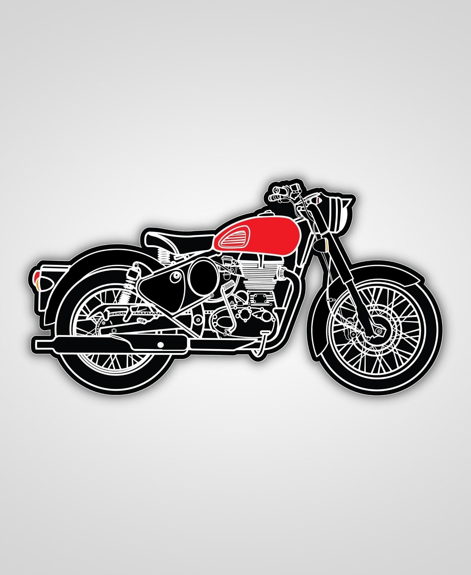 Wanderlooms Royal Rider Sticker | Adventure Stickers