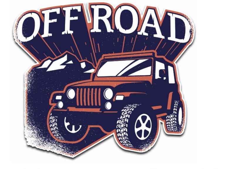 Off Road Monster Sticker - WANDERLOOMS